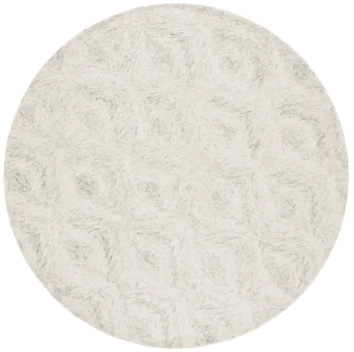 EBONY 921 IVORY  6' x 6' Round Round Rug