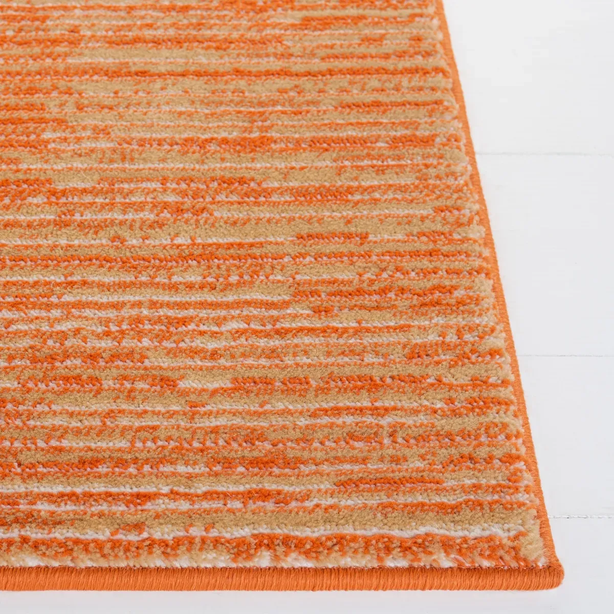 VISION 606 ORANGE 10' x 14' Large Rectangle Rug