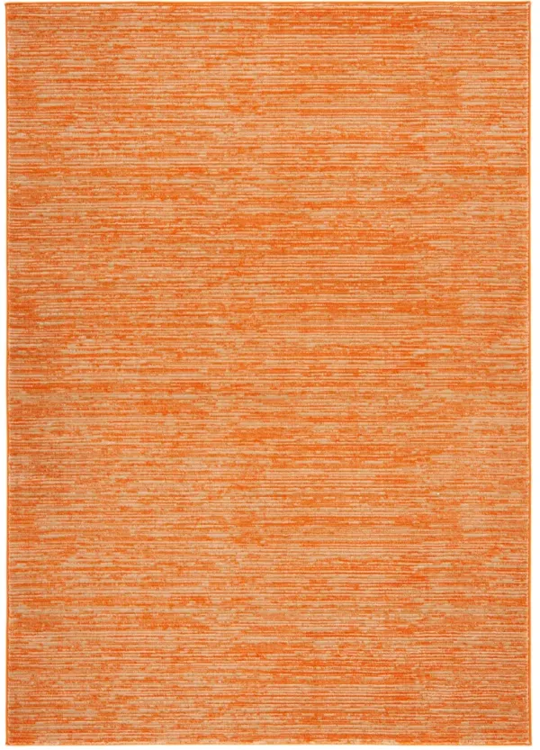 VISION 606 ORANGE 10' x 14' Large Rectangle Rug