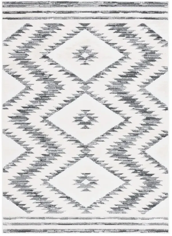 ALAMO 737 Grey 4' X 6' Small Rectangle Rug