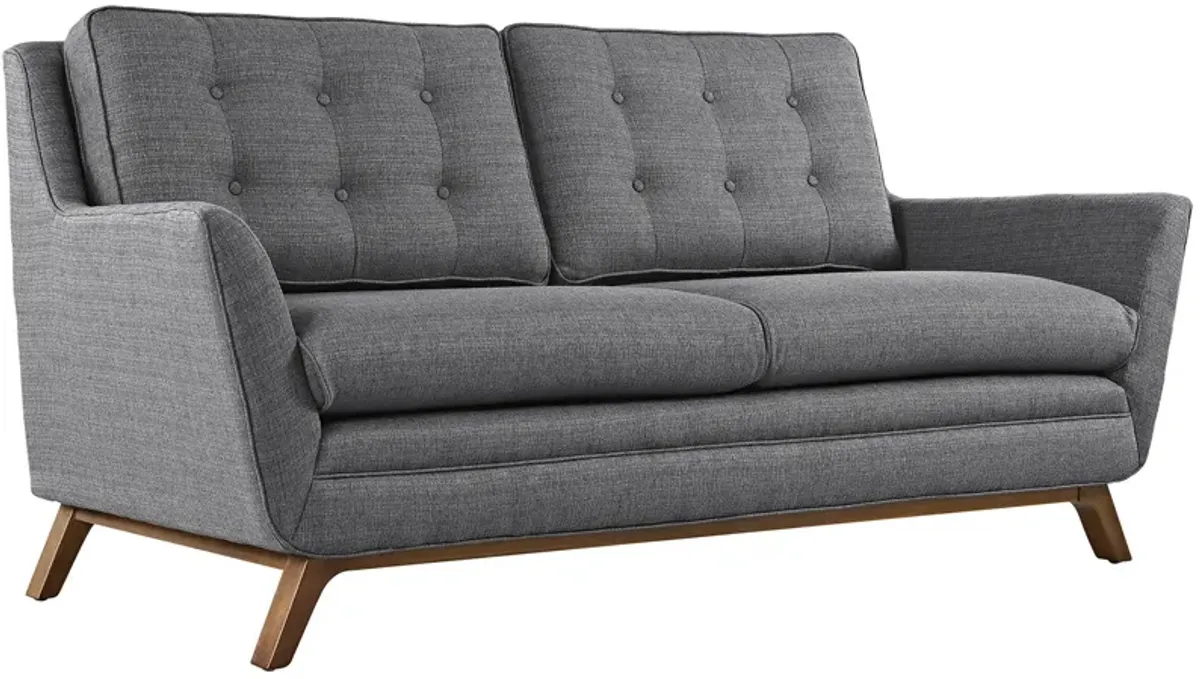 Beguile Upholstered Fabric Loveseat