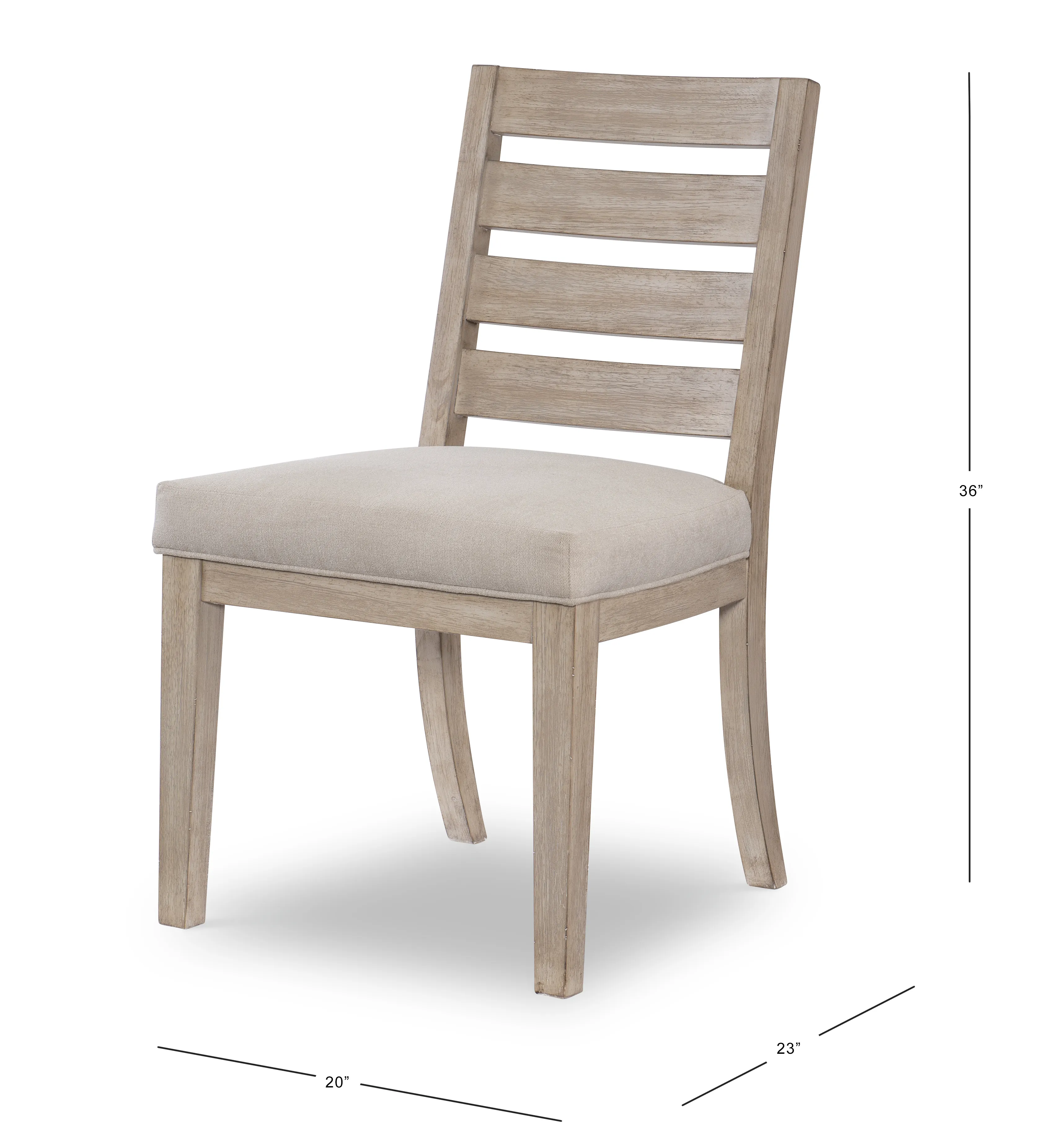 Westwood (Weathered Oak) Chairs - Set of 2