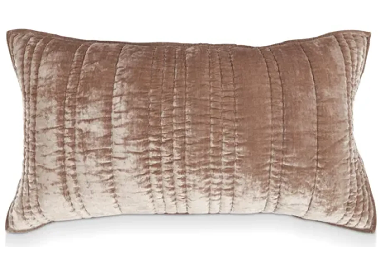 Maya Velvet Desert Taupe Sham