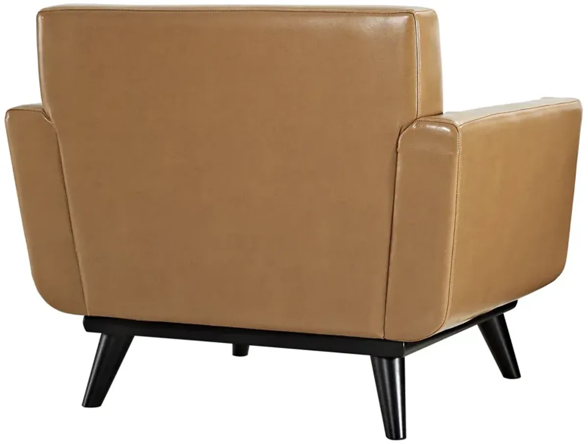 Engage Bonded Leather Armchair