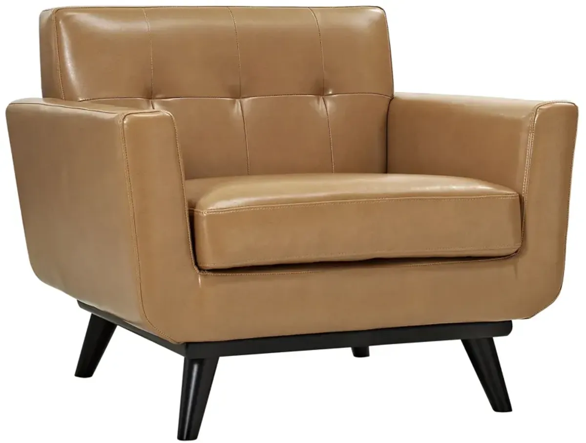 Engage Bonded Leather Armchair