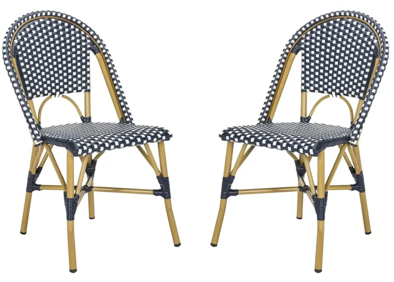 Salcha Indoor-Outdoor French Bistro  Side Chair - Set of 2