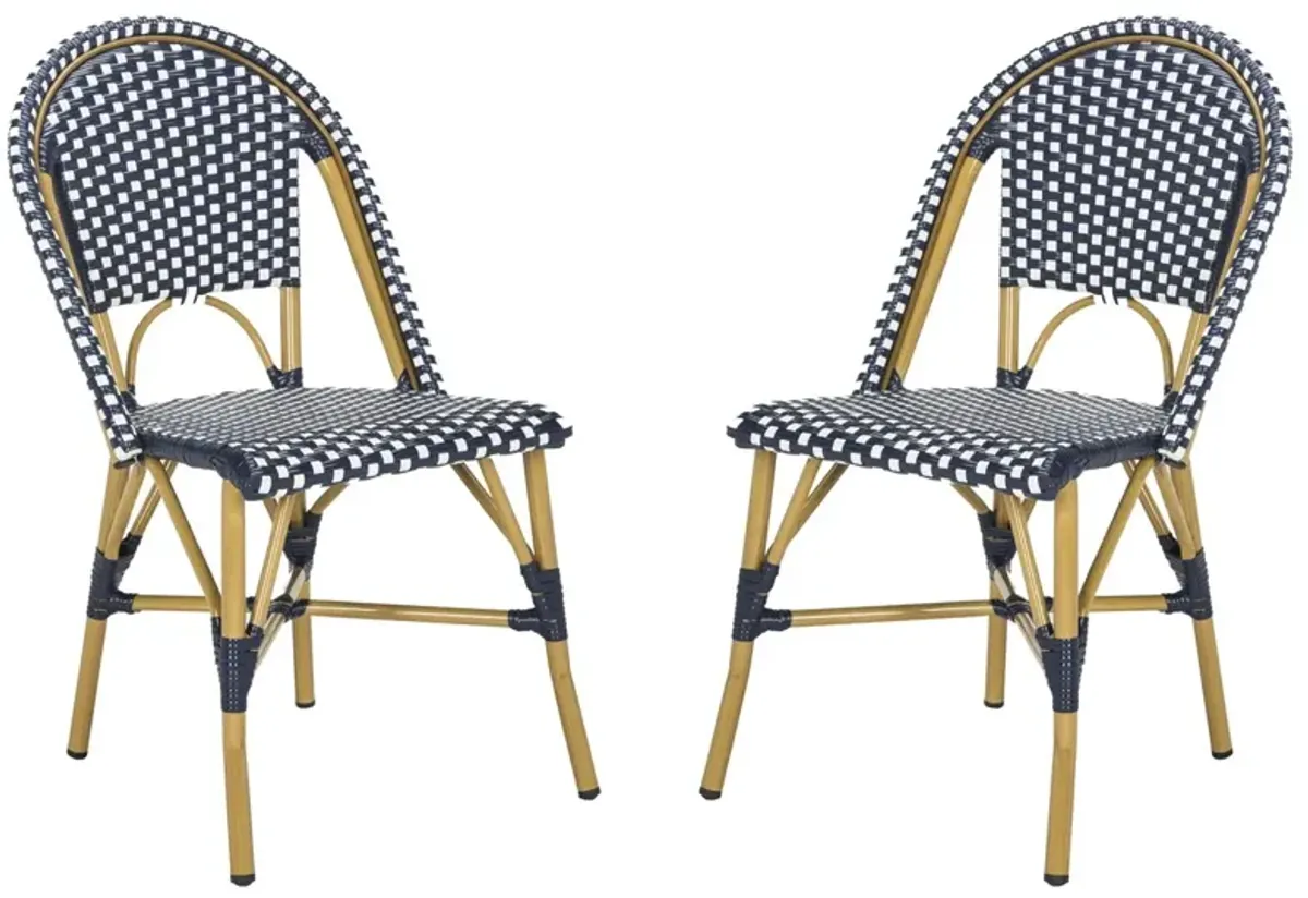 Salcha Indoor-Outdoor French Bistro  Side Chair - Set of 2