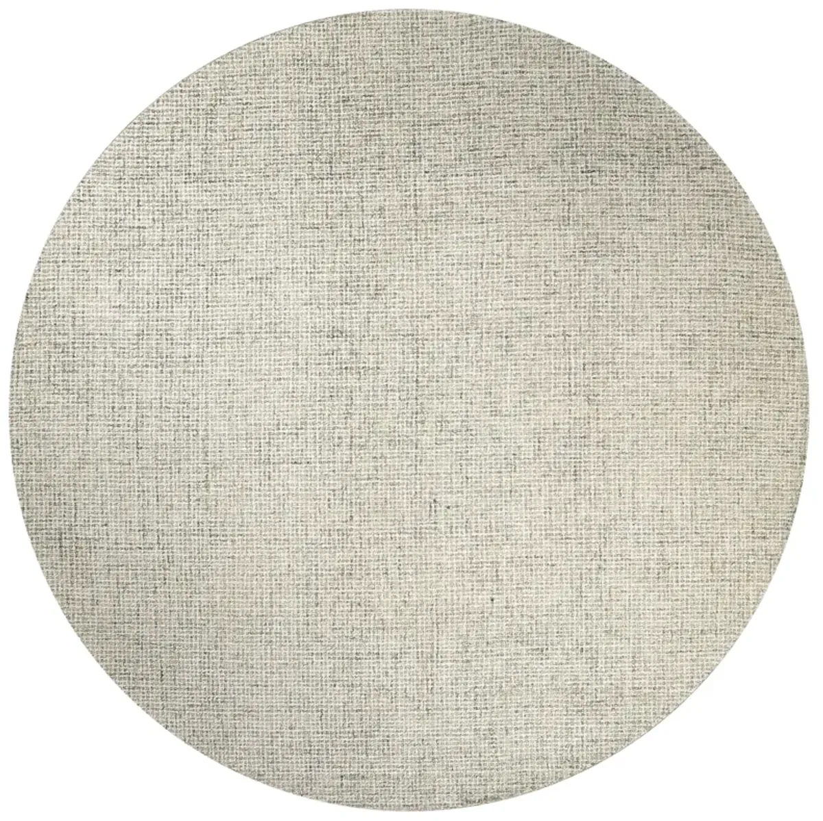 Brindleton Beige/Ivory Tweed Wool 8' x 8' Round Round  Rug