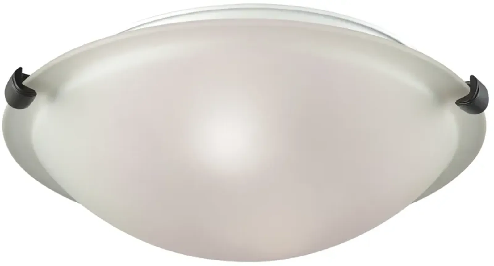 Sunglow 13" Wide 2-Light Flush Mount - Brushed Nickel