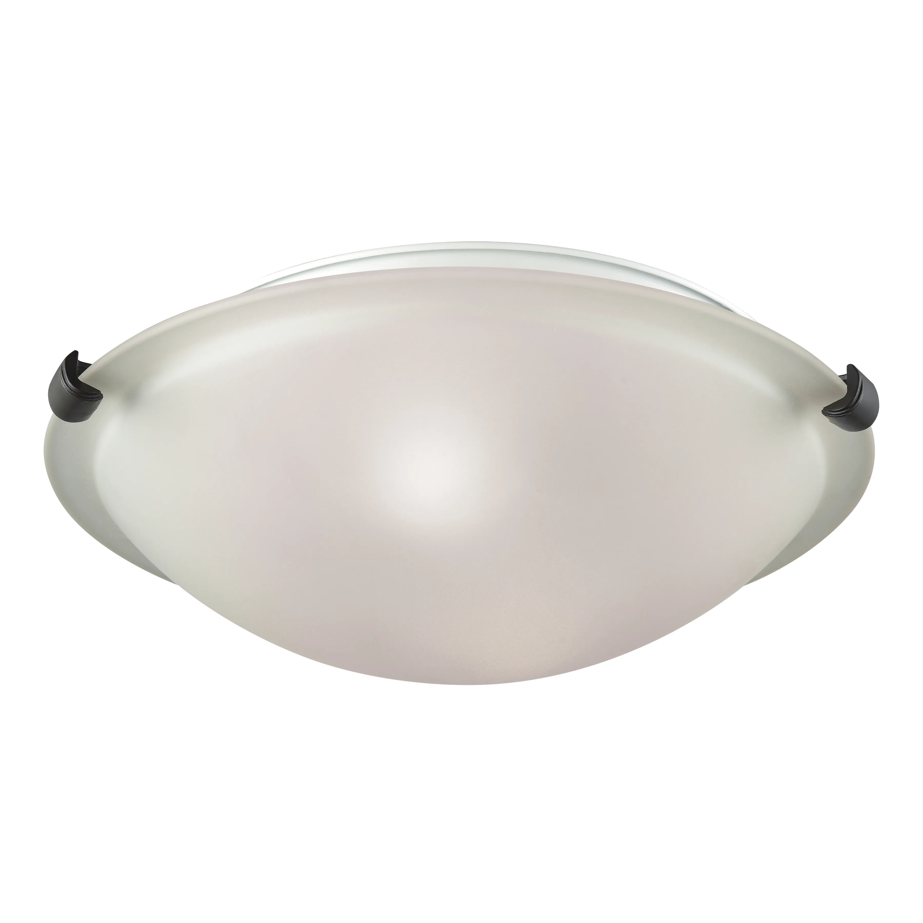 Sunglow 13" Wide 2-Light Flush Mount - Brushed Nickel