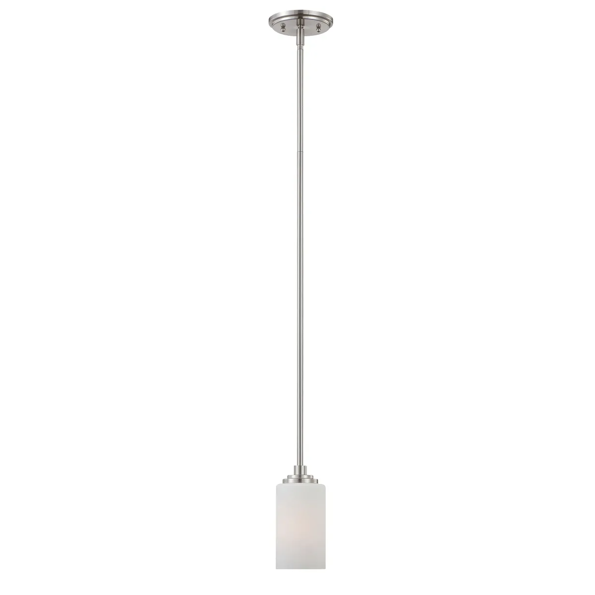 Pittman 5" Wide 1-Light Mini Pendant - Brushed Nickel