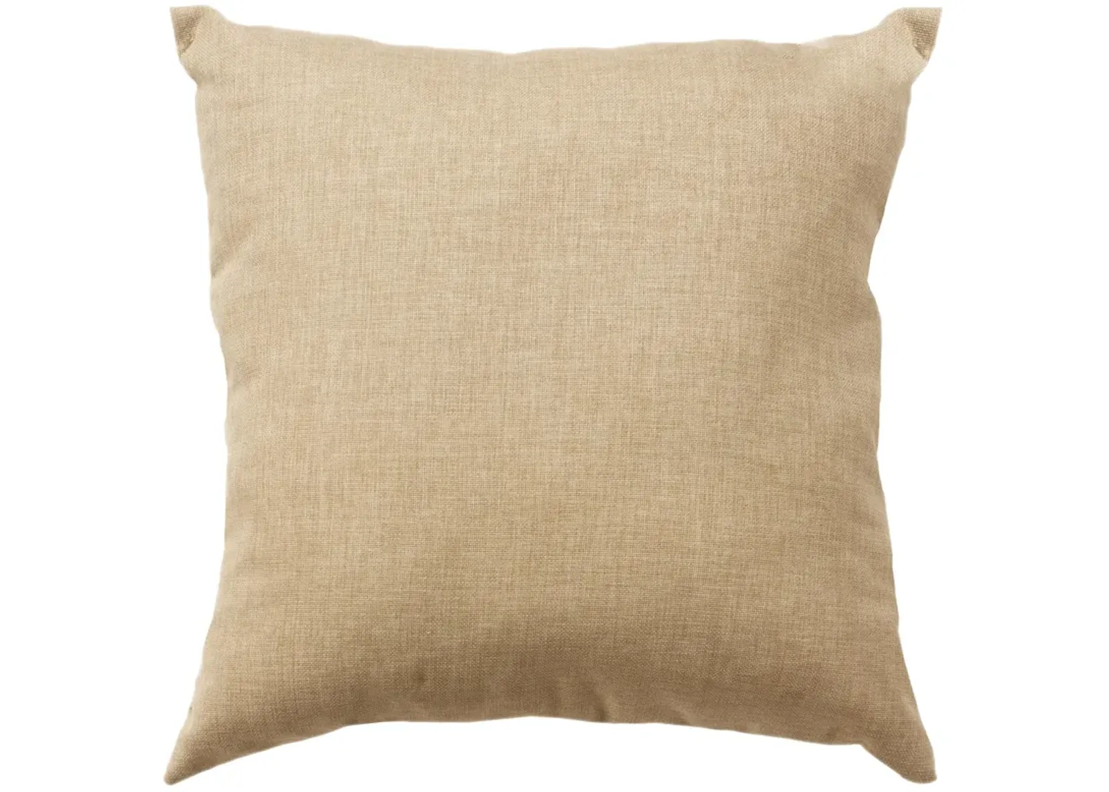 Indoor/Outdoor Solid Natural  Pillow