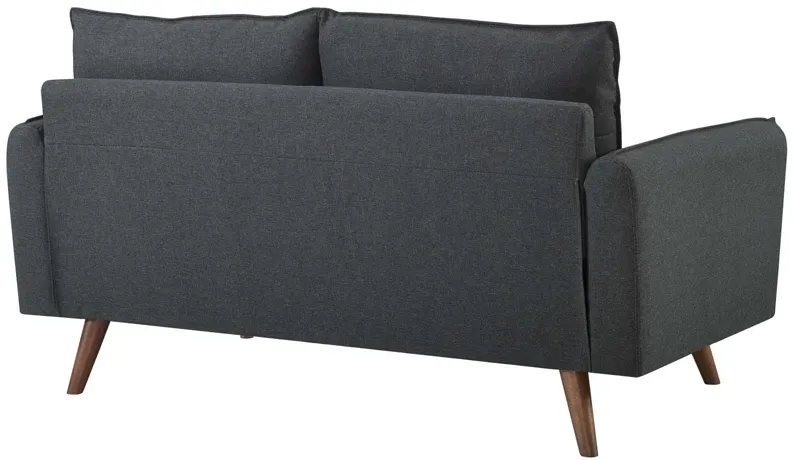 Revive Upholstered Fabric Loveseat