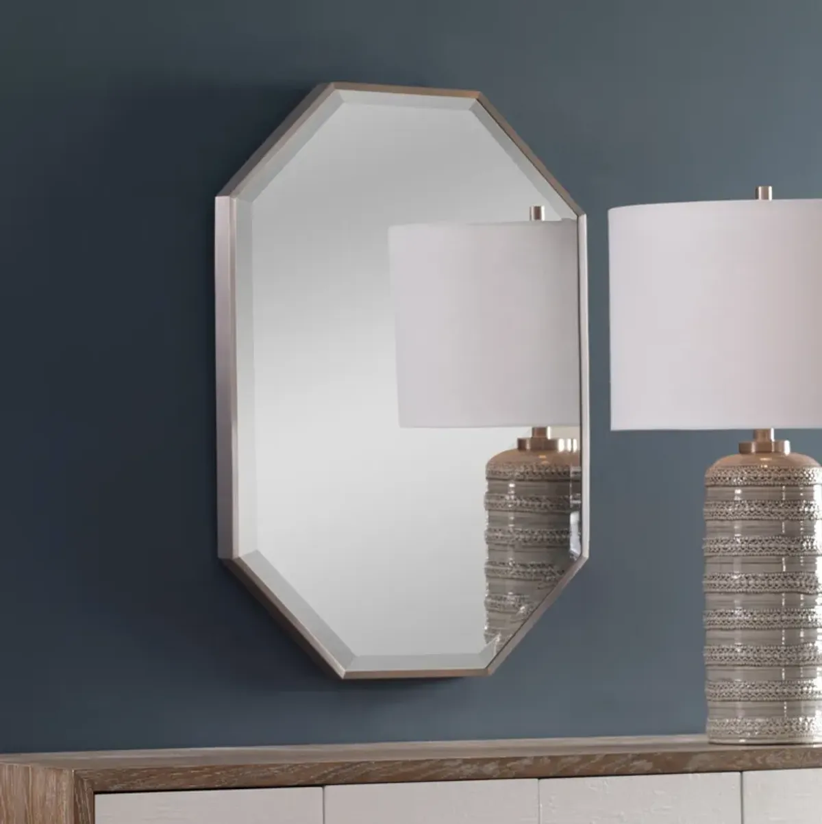 Stuartson Octagon Vanity Mirror