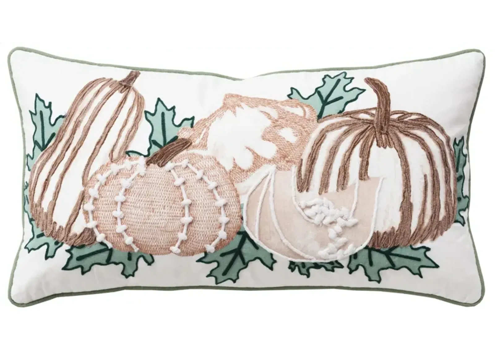 HARVEST 2022 Pumpkin Green Pillow