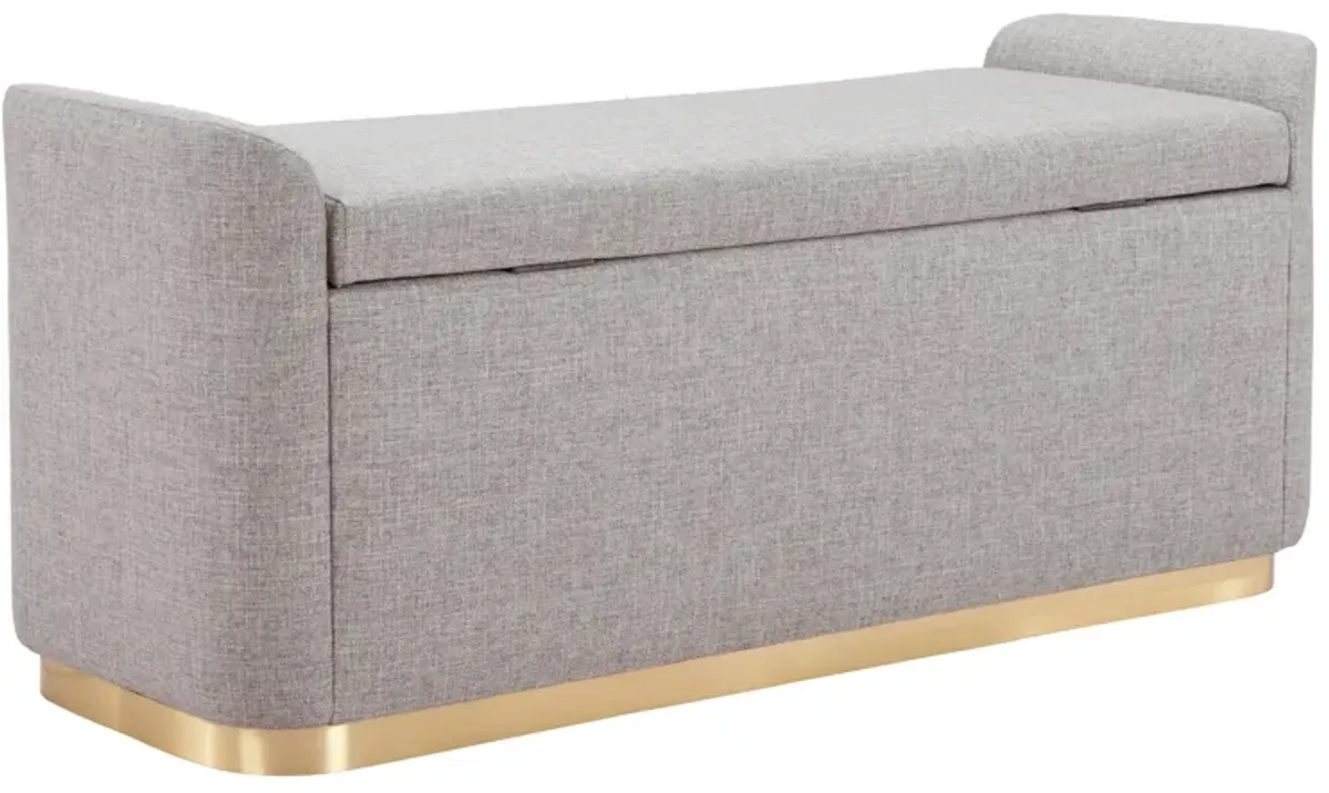 Dobo Storage Bench Gray