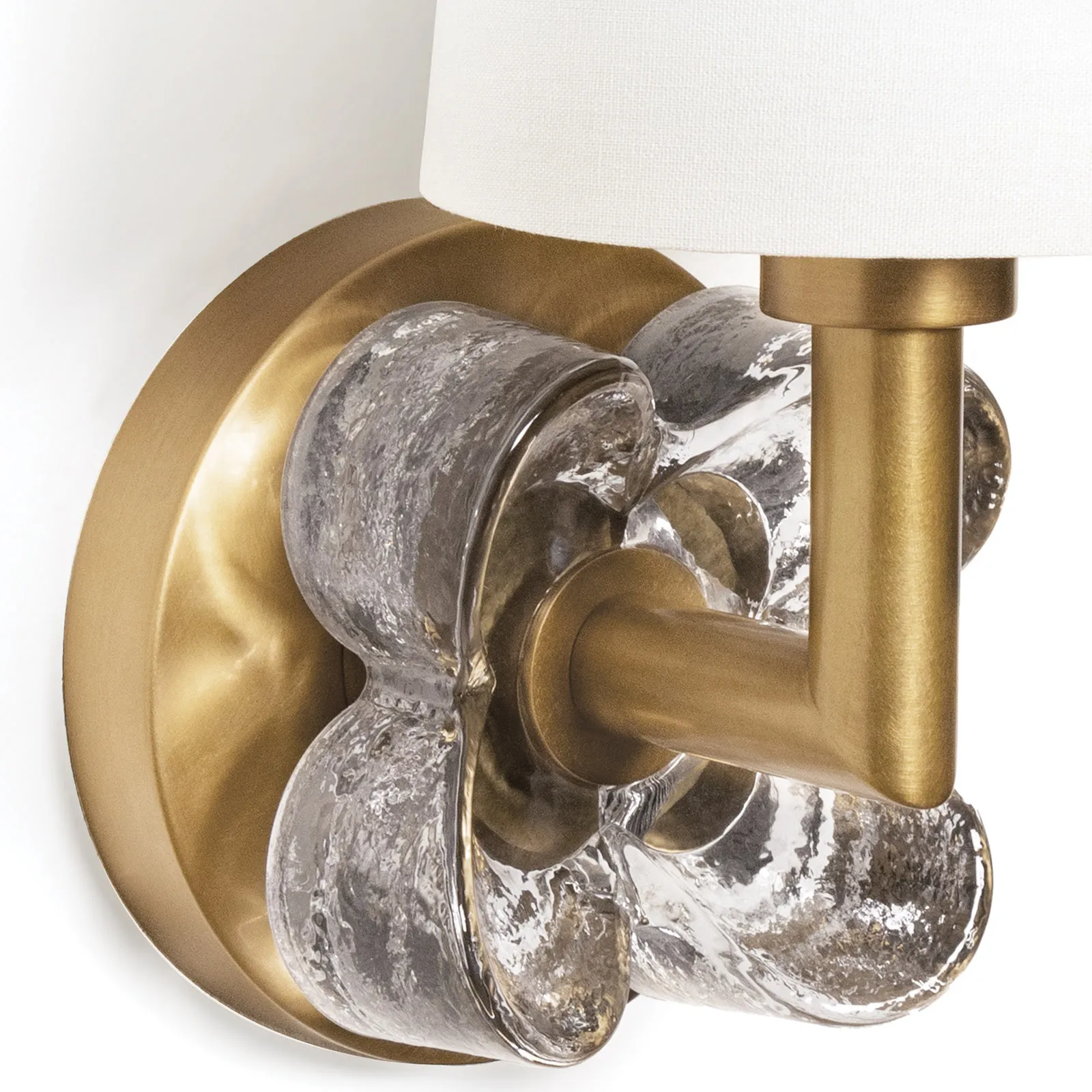 Southern Living Bella Natural Brass Sconce