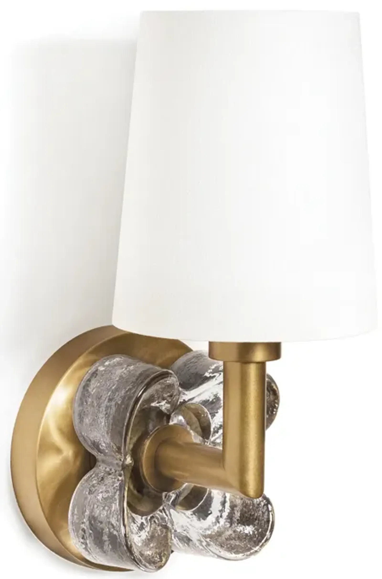 Southern Living Bella Natural Brass Sconce