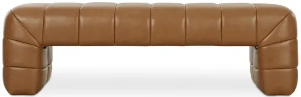 Verity Bench Tan Leather