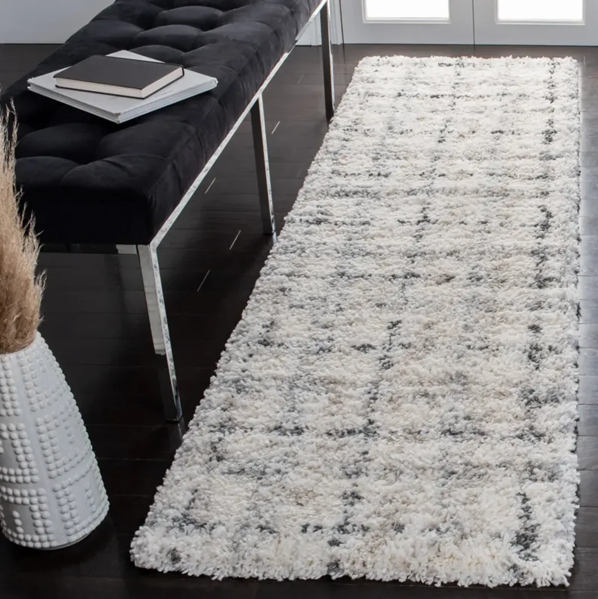 FONTANA SHAG Runner Power Loomed 2'-3" X 10' Rug