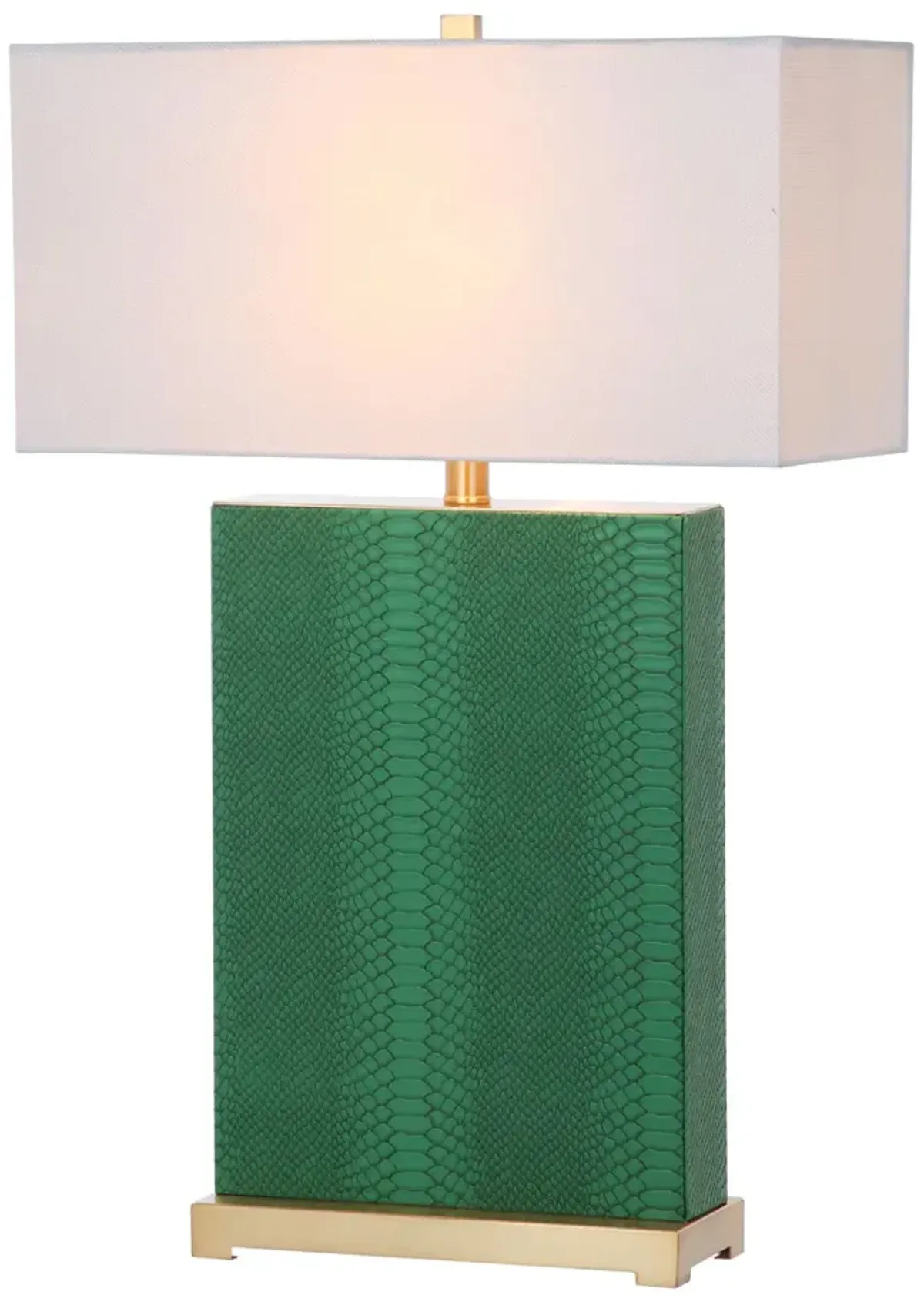 Joyce 27.75-Inch H Faux Snakeskin Table Lamp - Set of 2