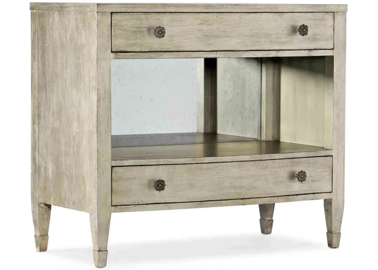 Sanctuary Gemme 2-Drawer Nightstand