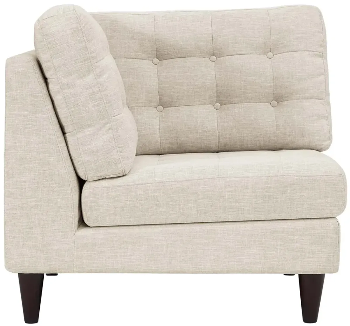 Empress Upholstered Fabric Corner Sofa