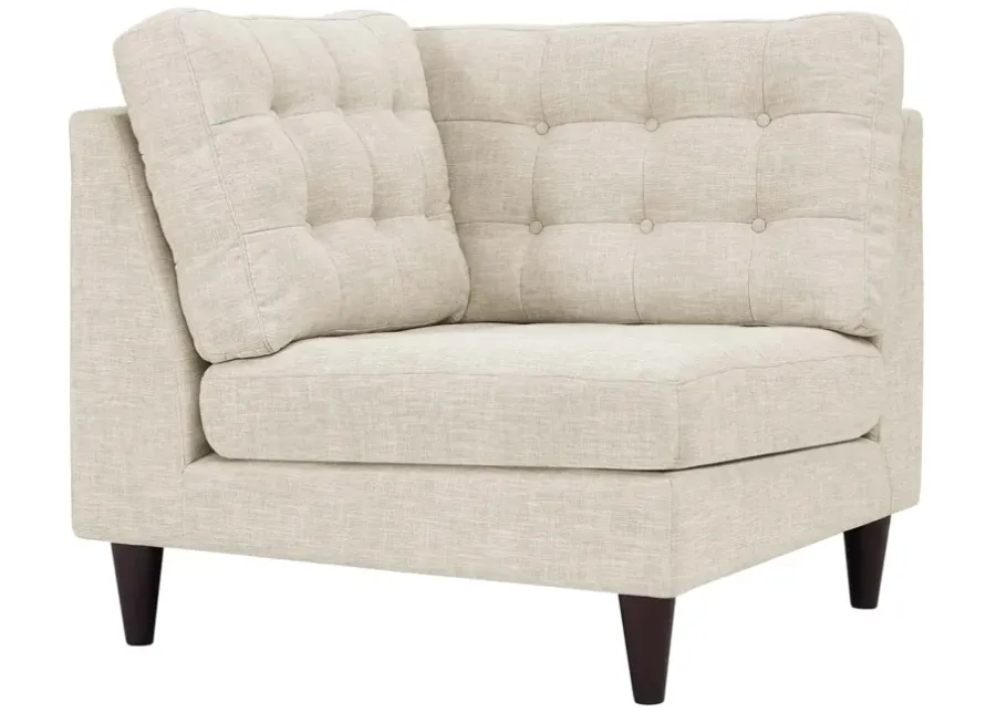 Empress Upholstered Fabric Corner Sofa