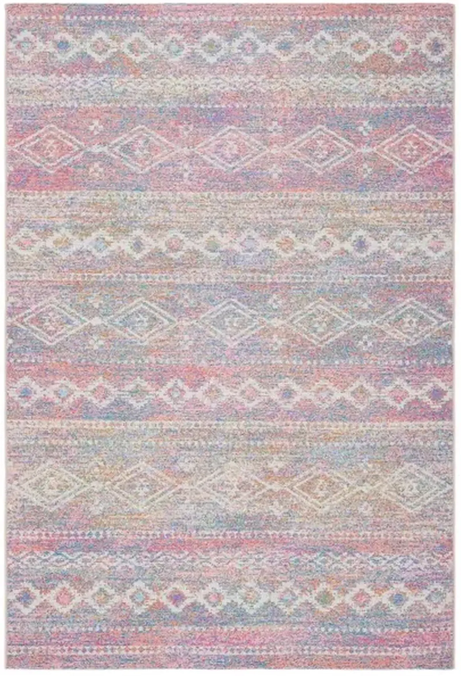 SUMMER 498 Pink  5'-3' X 7'-6' Medium Rectangle Rug