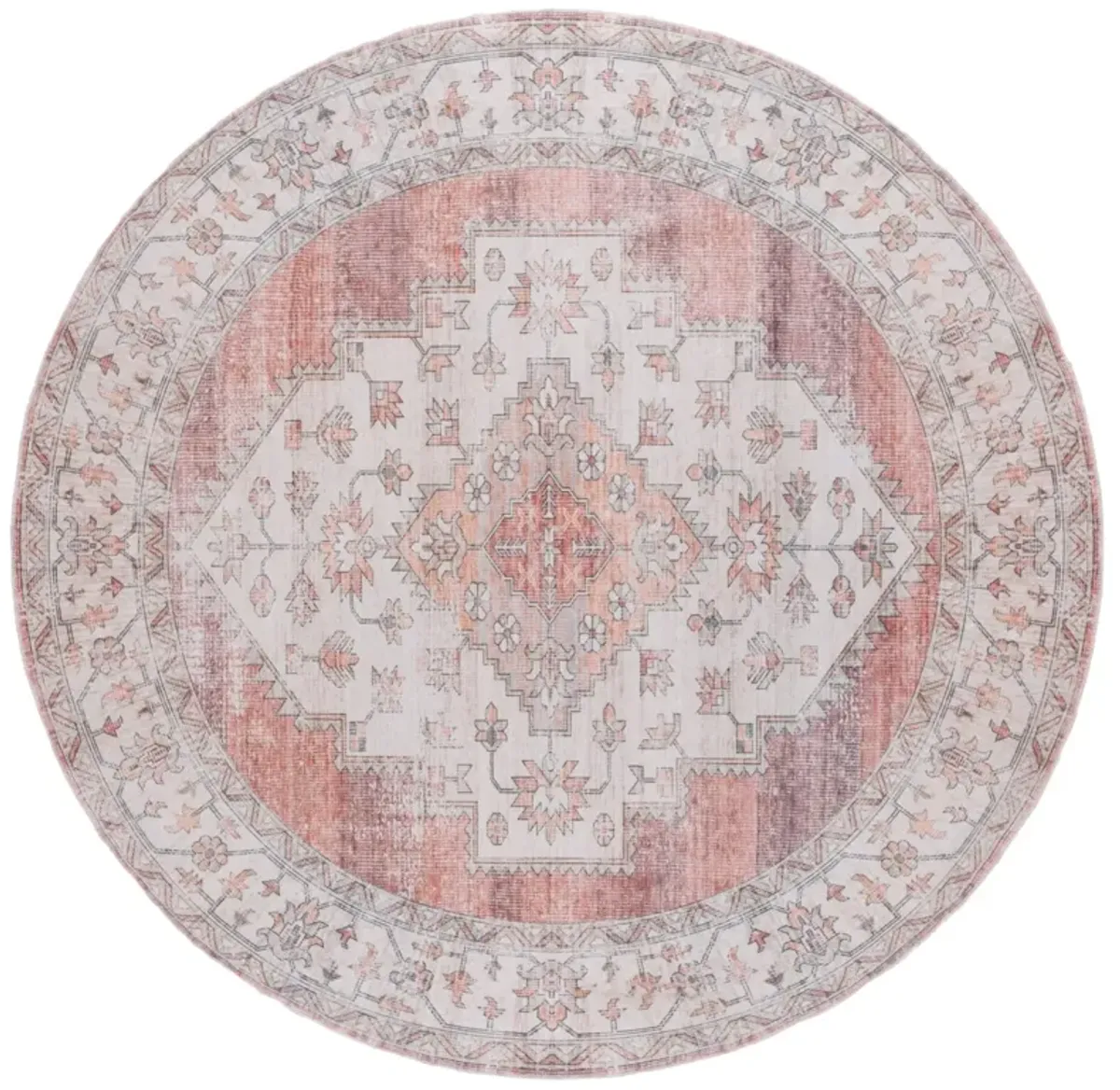 ARIZONA 236 GREY  6' x 6' Round Round Rug