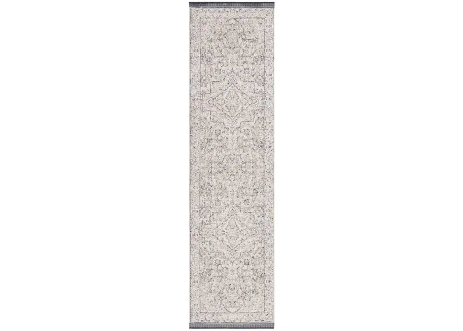 VIVALDI 595 Grey  2'-2' X 8' Runner Rug