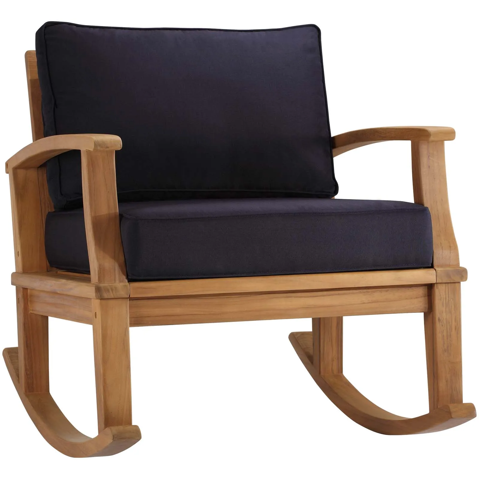 Marina Outdoor Patio Teak Rocking Chair