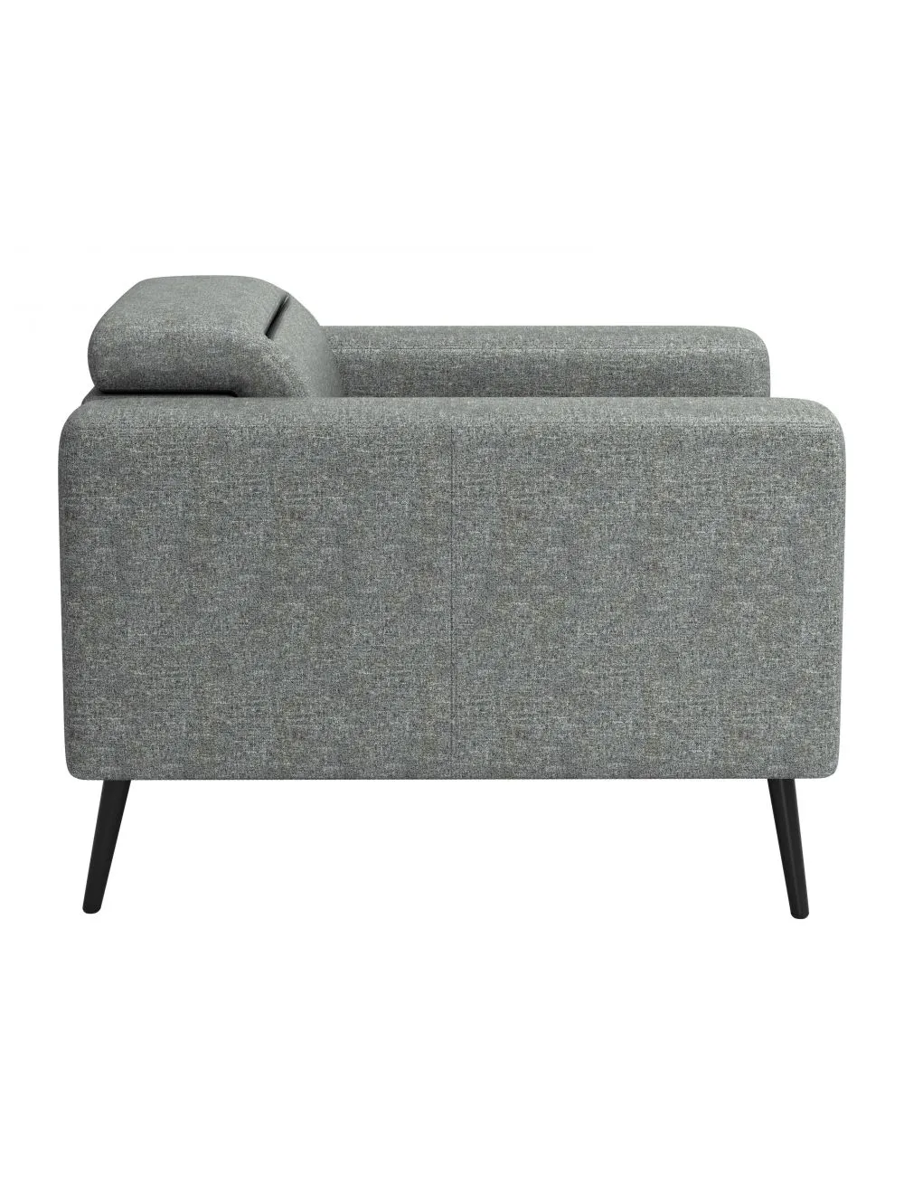 Milan Armchair Dark Gray