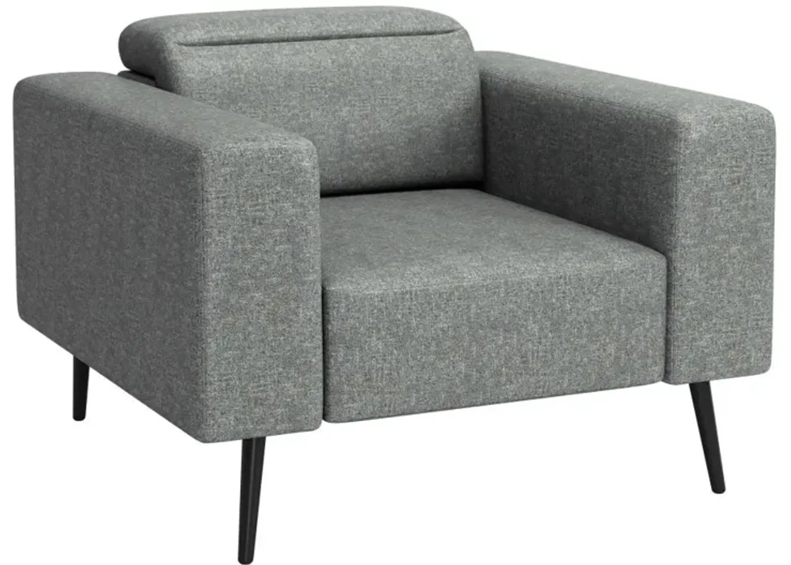 Milan Armchair Dark Gray