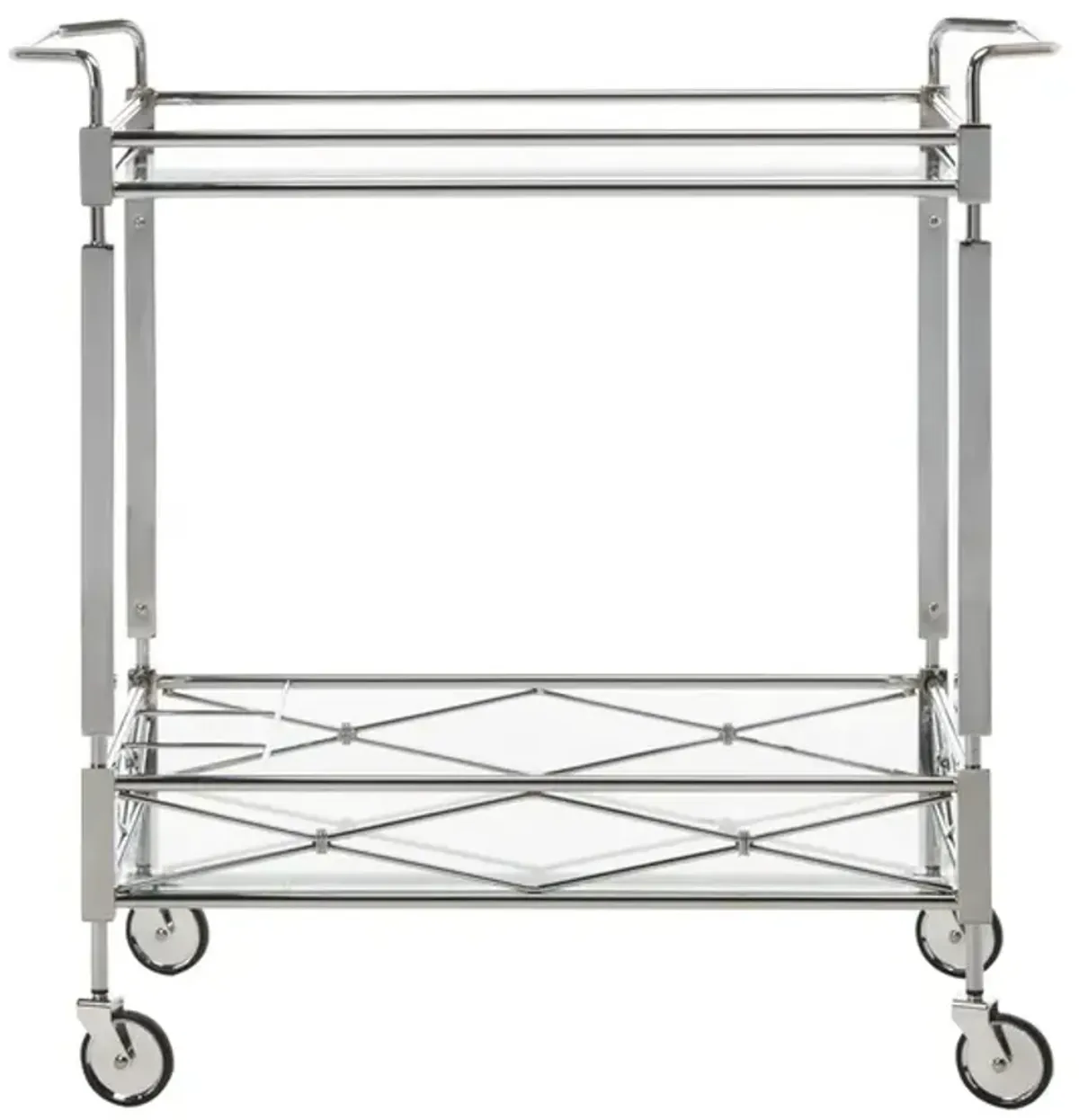 INGRID 2 TIER RECTANGLE BAR CART