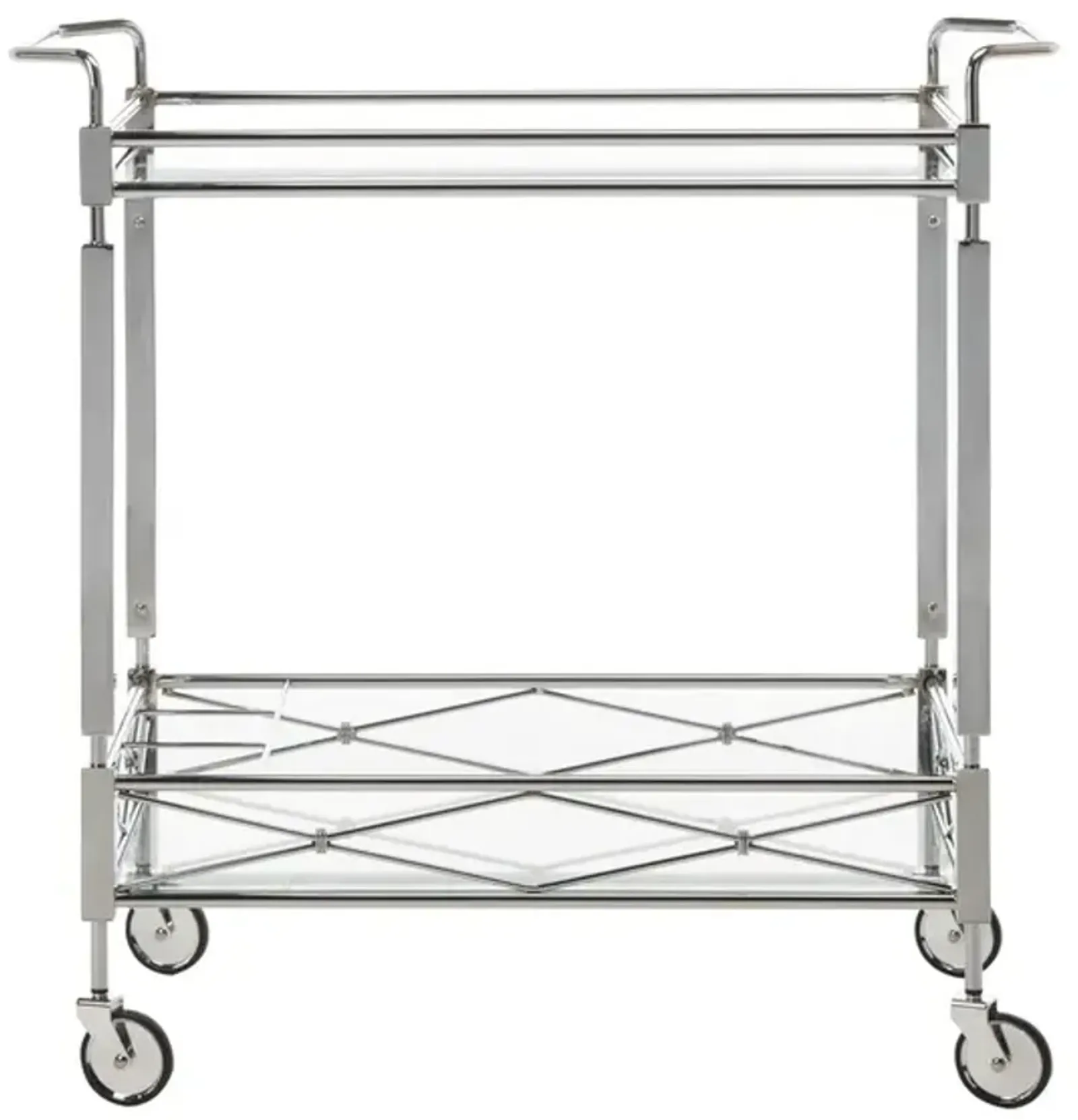 INGRID 2 TIER RECTANGLE BAR CART