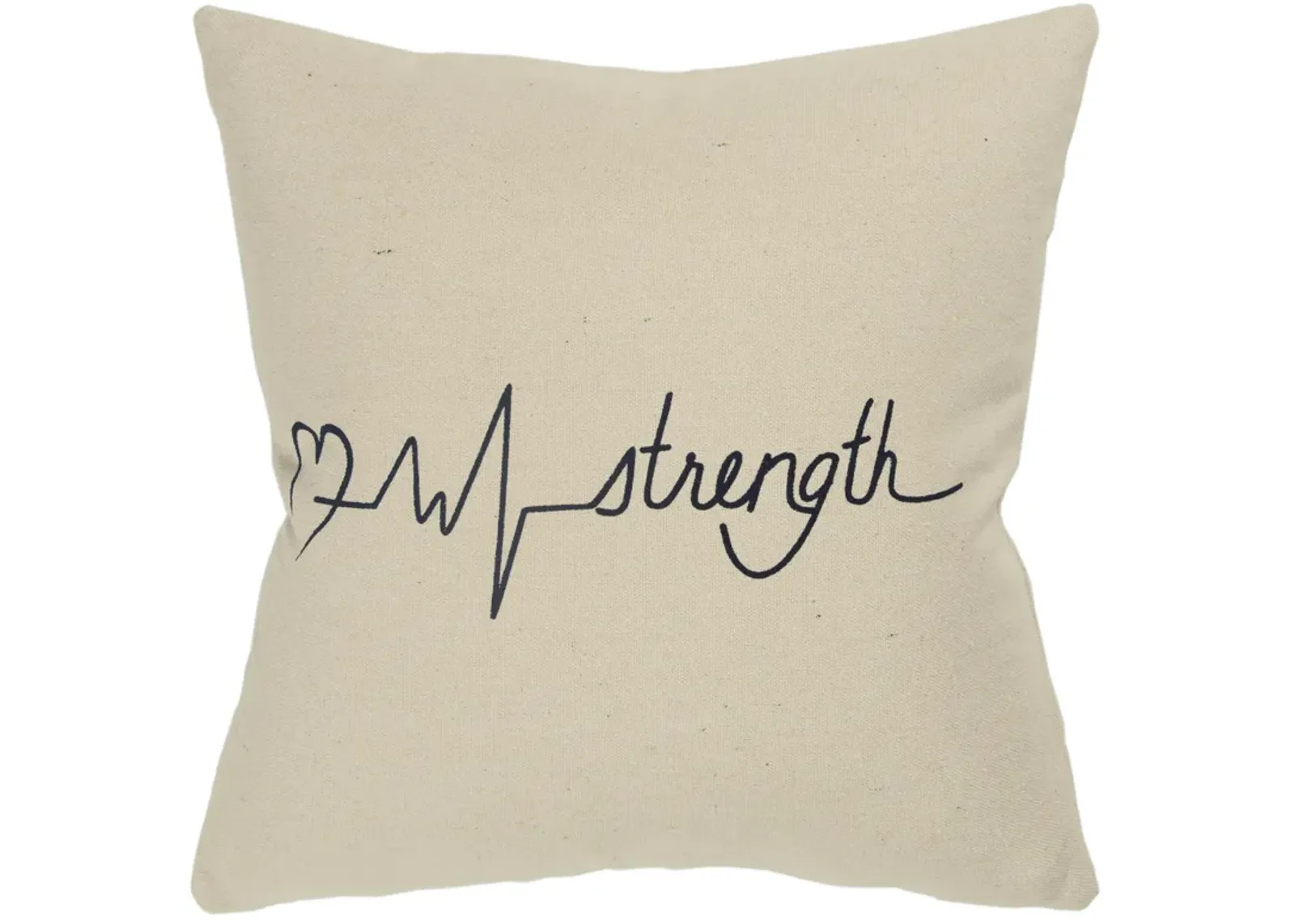 INKED Sentiment- Inked Brown Pillow