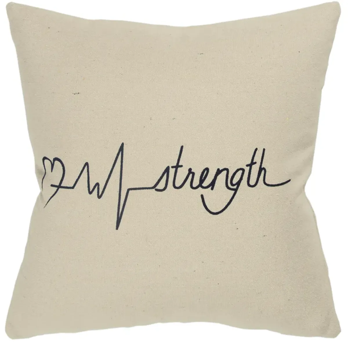 INKED Sentiment- Inked Brown Pillow