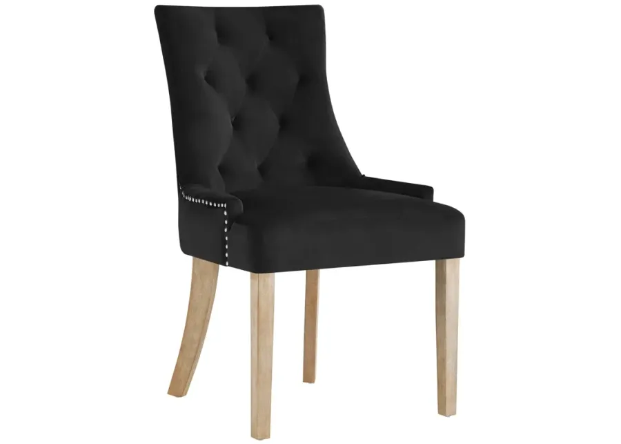 Pose Performance Velvet Dining Chair