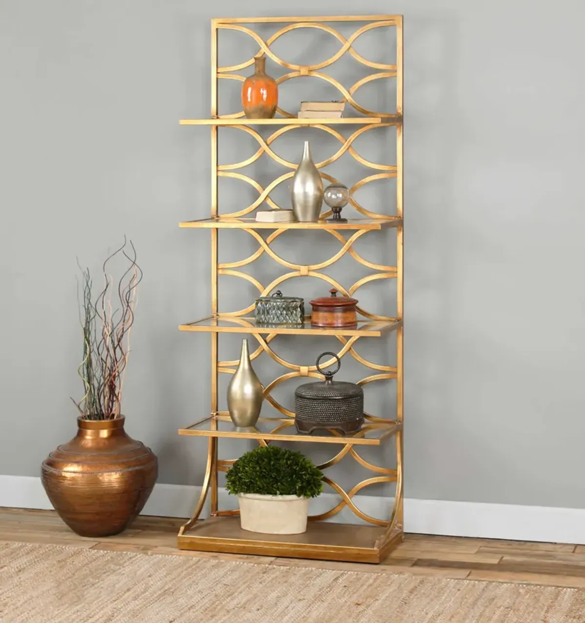 Lashaya Gold Etagere