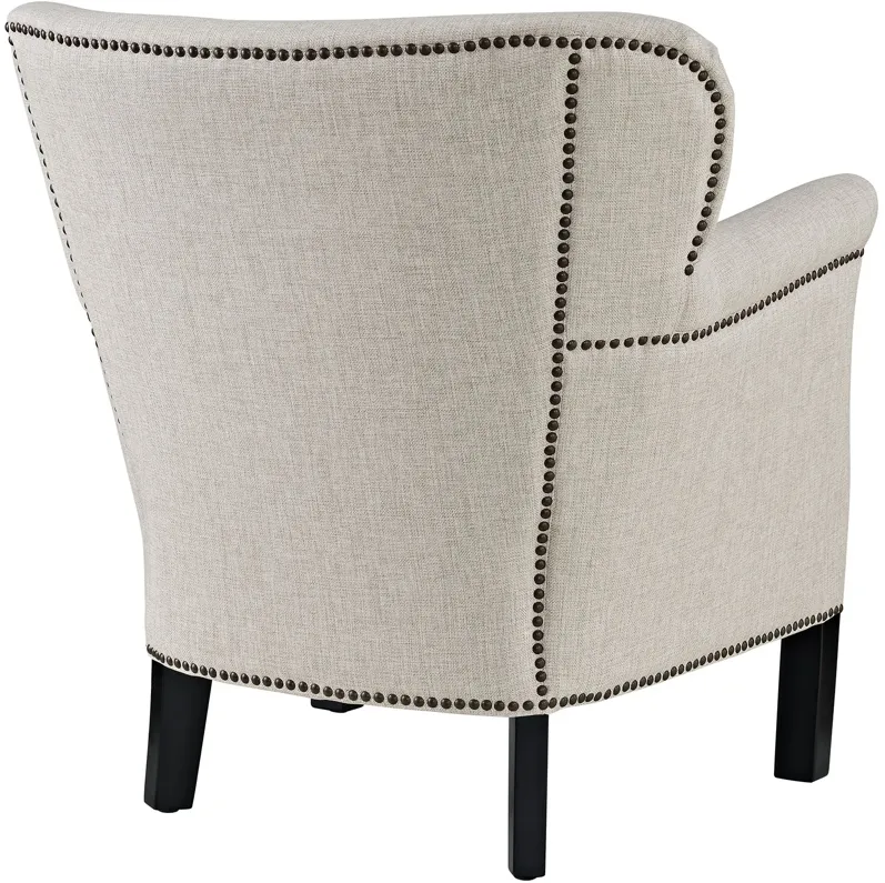 Key Upholstered Fabric Armchair