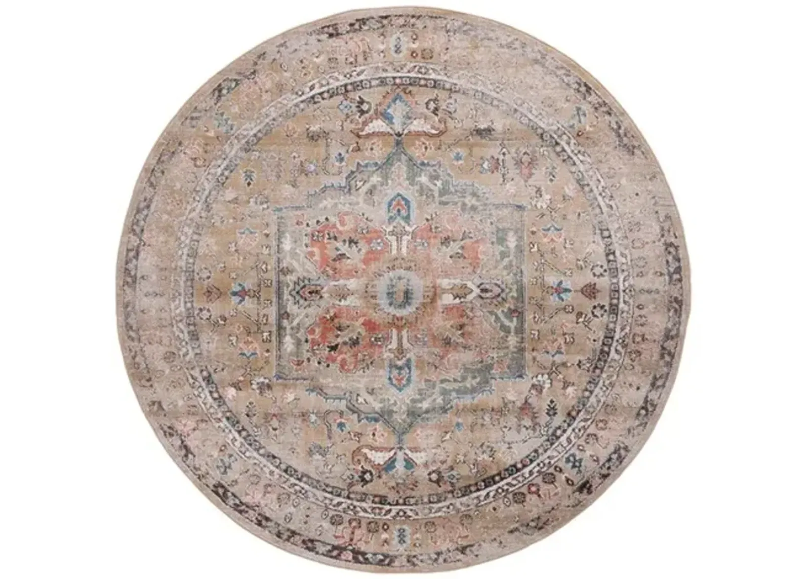 CORNELIA 208 6'-7' X 6'-7' Round Round Rug