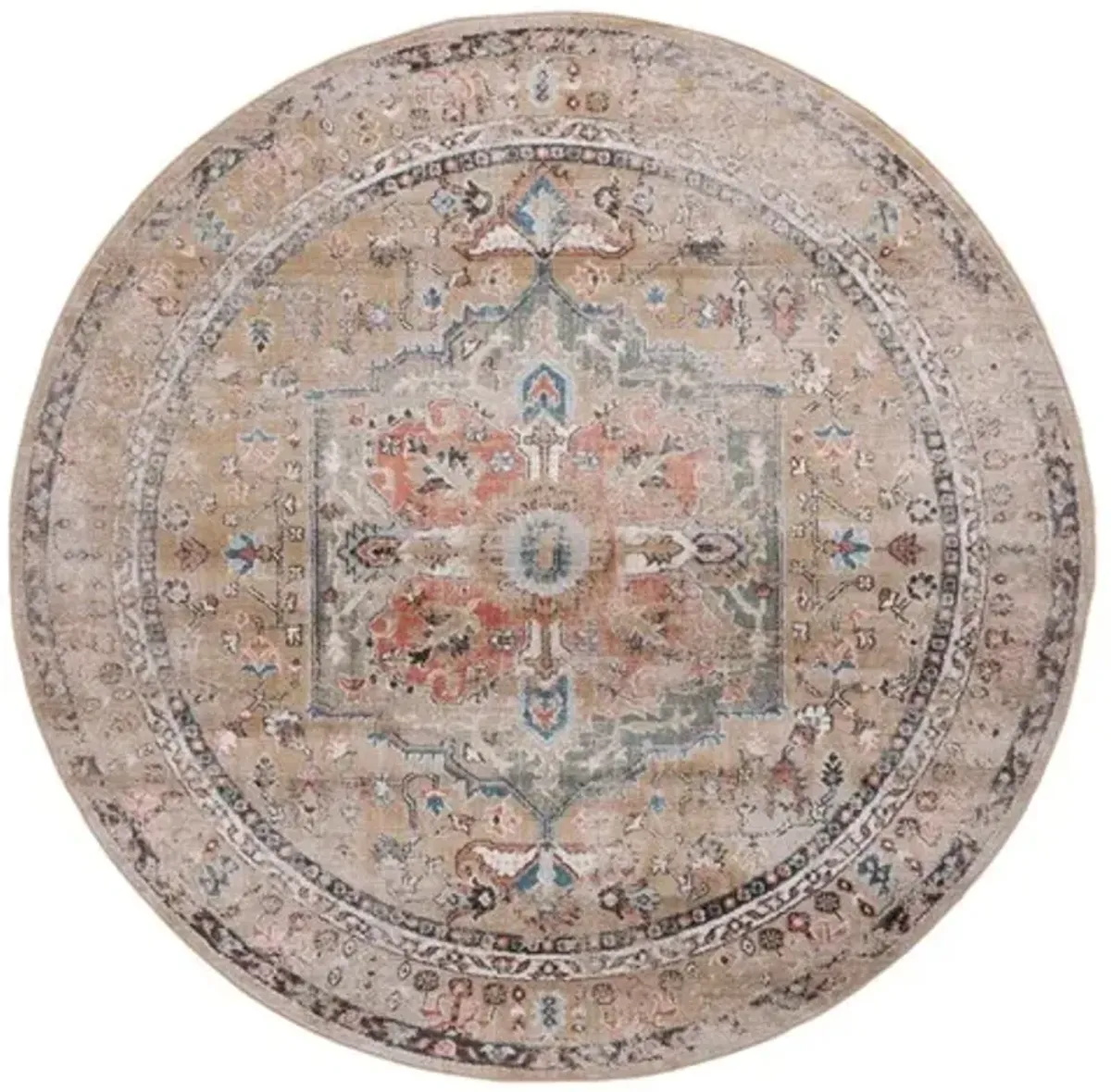 CORNELIA 208 6'-7' X 6'-7' Round Round Rug