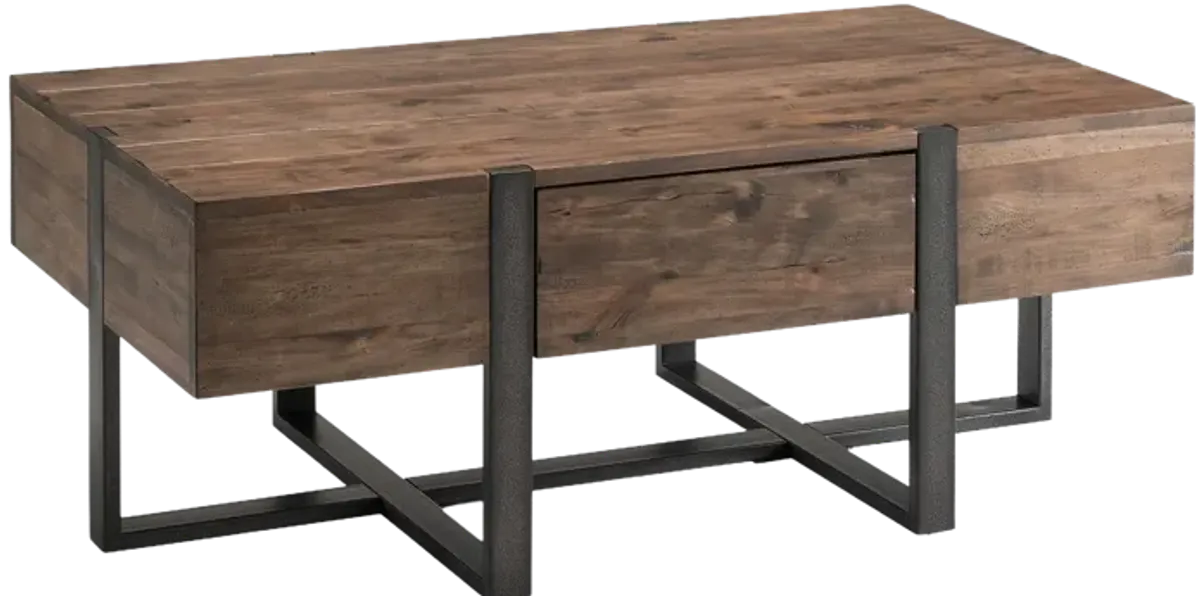 Prescott Reclaimed Wood Coffee Table 