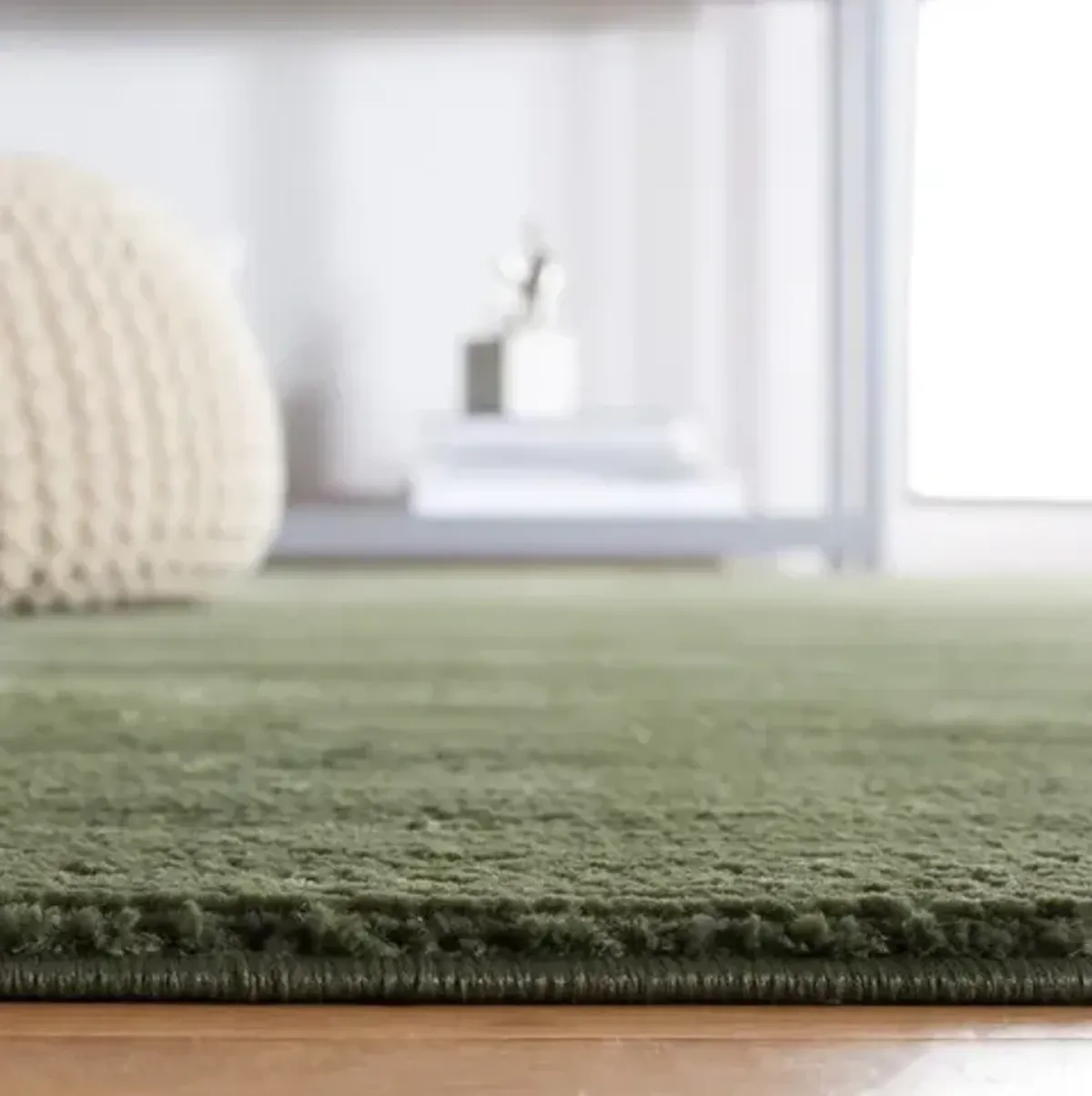 REVIVE 102 Green 2'-3' X 8' Runner Rug