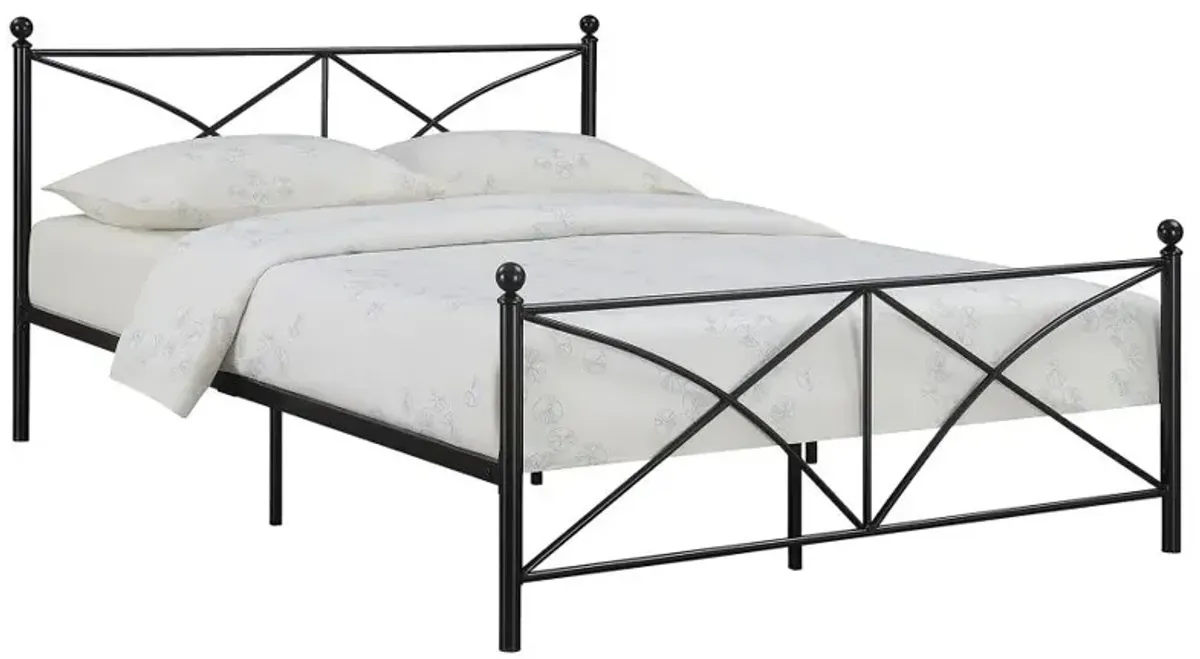 Hart Queen Platform Bed Black