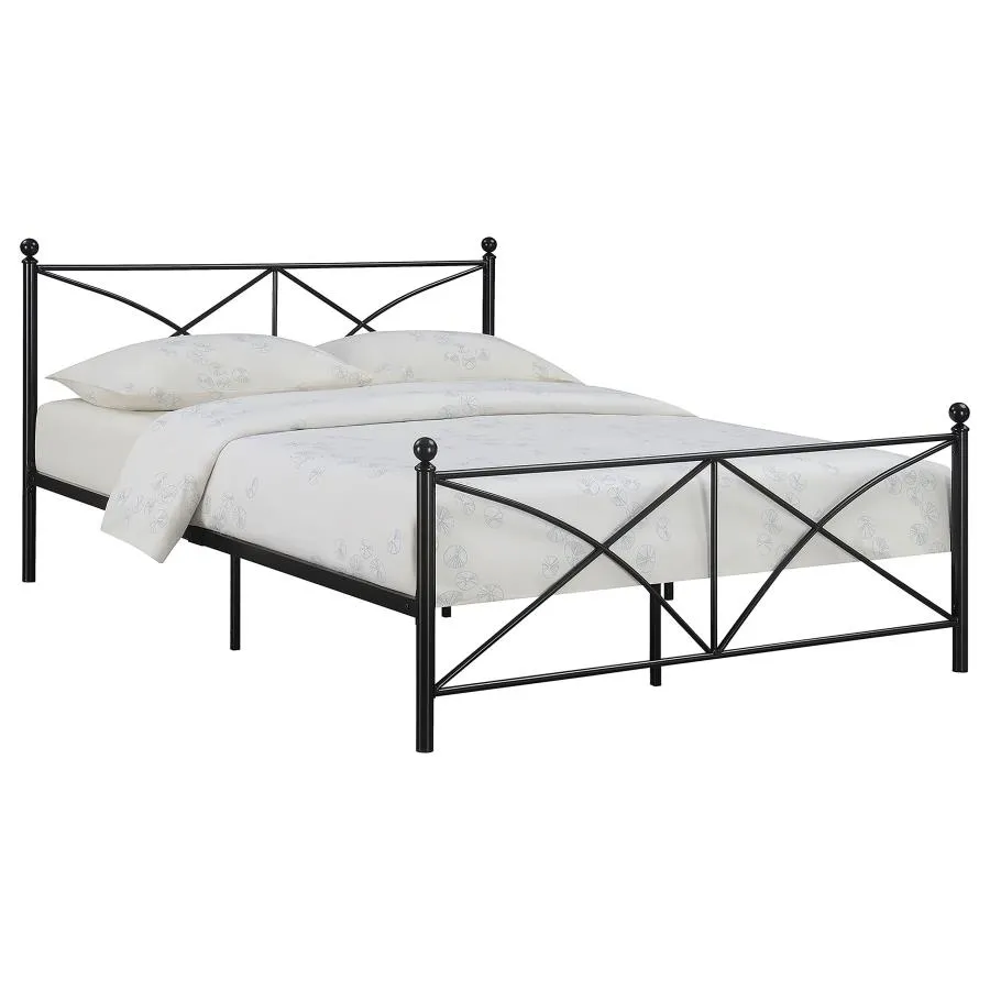 Hart Queen Platform Bed Black