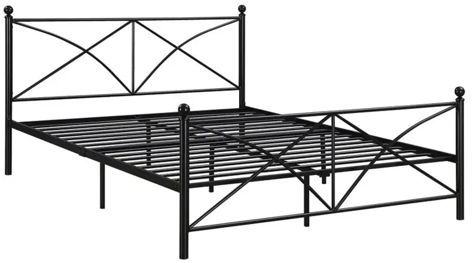 Hart Queen Platform Bed Black