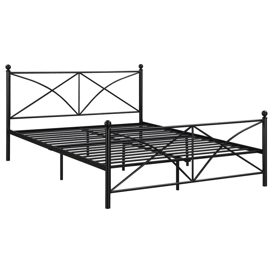 Hart Queen Platform Bed Black