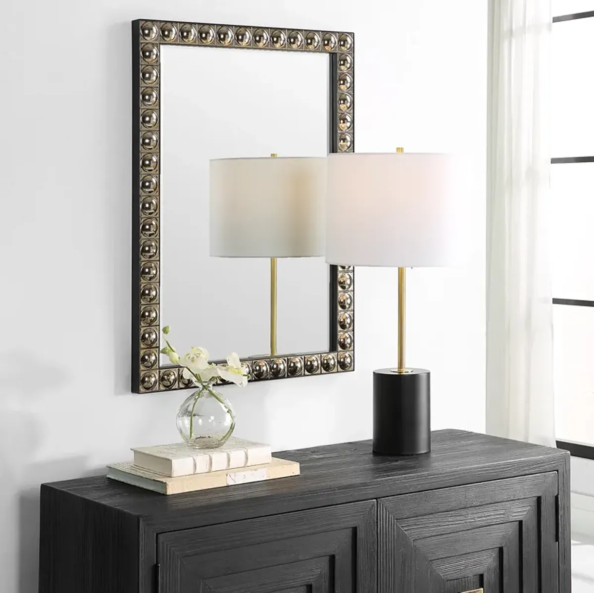 Silvio Tiled Vanity Mirror